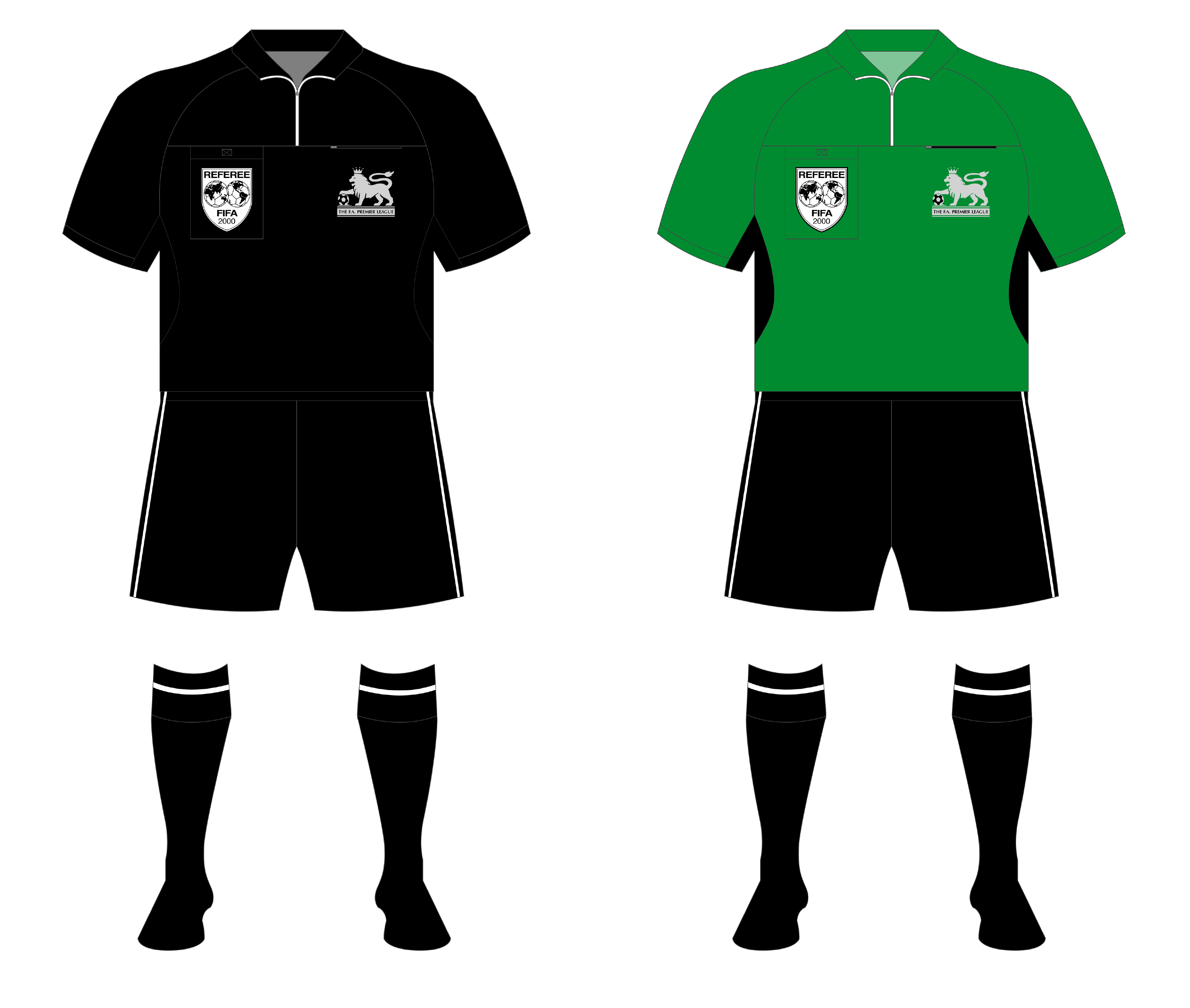 Premier League – Referee Kit History