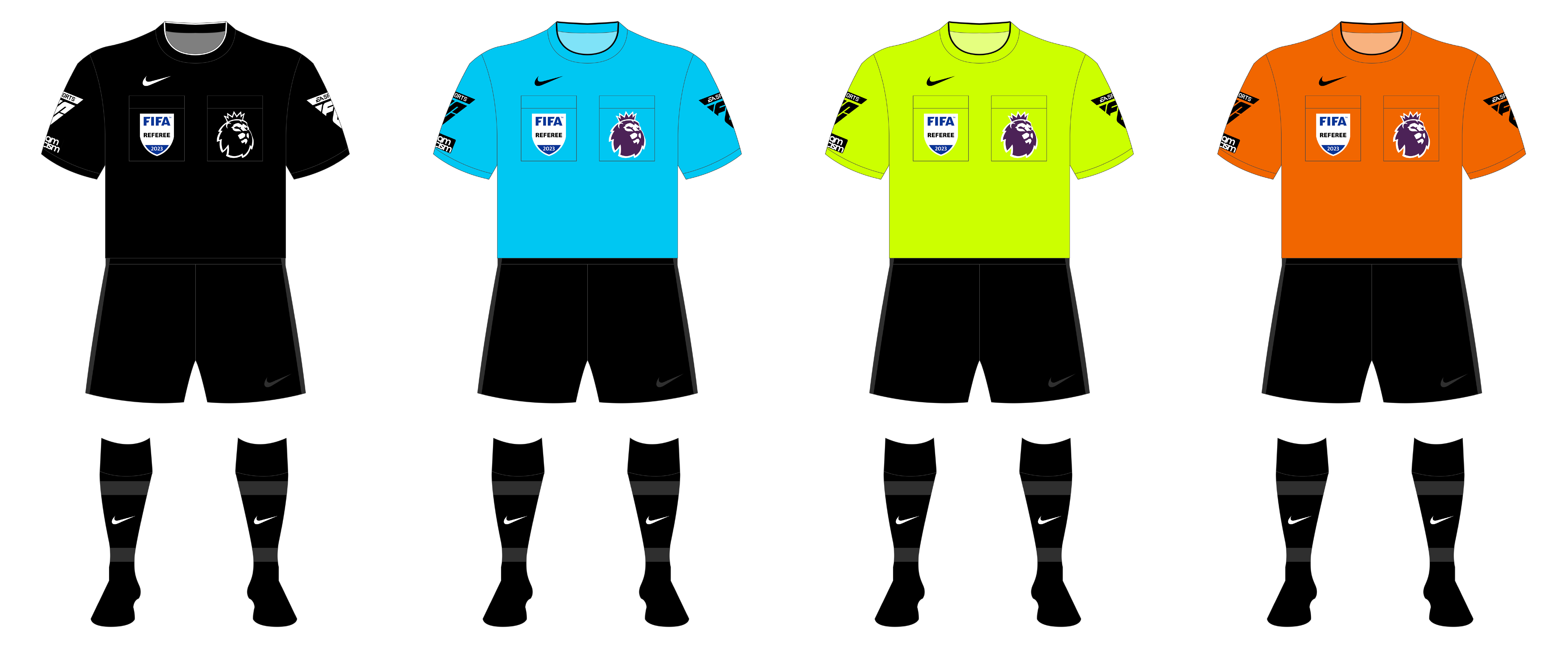 Nike football shop referee kit